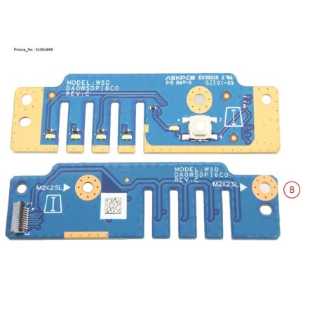 34084889 - SUB BOARD. POWER SWITCH