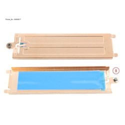 34084917 - COVER. SSD M.2 W. THERMAL RUBBER