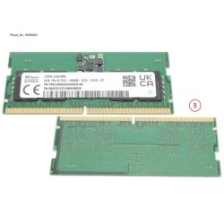 34084932 - MEMORY 8GB DDR5 4800MHZ SK HYNIX