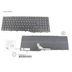 34084750 - KEYBOARD BLACK TURKEY WIN11 (NEW_FN)