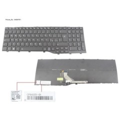 34084761 - KEYBOARD BLACK W. BL ITALY (NEW_FN)