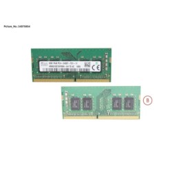 34075854 - MEMORY 8GB DDR4 W.ECC