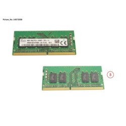 34072008 - MEMORY 8GB DDR4-2400 W.ECC