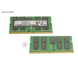 34072044 - MEMORY 16GB DDR4-2400 W.ECC