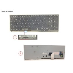 38060961 - KEYBOARD BLACK W.O TS SPAIN