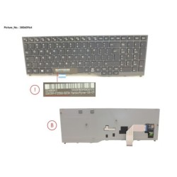 38060964 - KEYBOARD BLACK W.O TS US