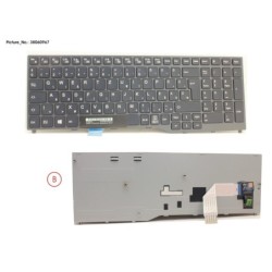 38060967 - KEYBOARD BLACK W.O TS HUNGARY