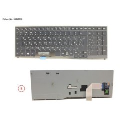 38060972 - KEYBOARD BLACK W.O TS ARABIC.UK