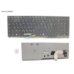 38060974 - KEYBOARD BLACK W.O TS ARABIC.FRANCE