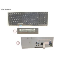 38060980 - KEYBOARD BLACK W. TS ITALY