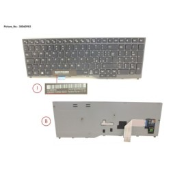 38060983 - KEYBOARD BLACK W.O TS ITALY
