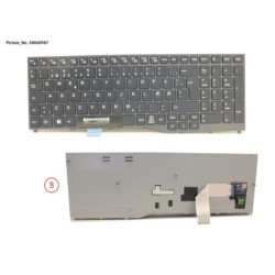 38060987 - KEYBOARD BLACK W.O TS DENMARK