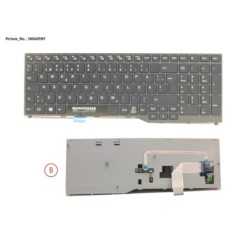 38060989 - KEYBOARD BLACK W. TS SCHWEDEN.FINLAND