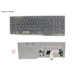 38061000 - KEYBOARD BLACK W. TS TURKEY