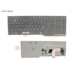 38061006 - KEYBOARD BLACK W. TS CZECH.SLOVAKIA