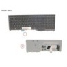38061014 - KEYBOARD BLACK W. BL NORDIC