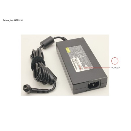 34073231 - AC-ADAPTER 19.5V 230W (3-PIN.W.BIS)