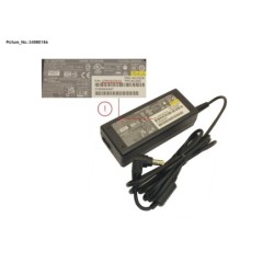 34080186 - AC-ADAPTER 19V 65W (2-PIN) UKCA