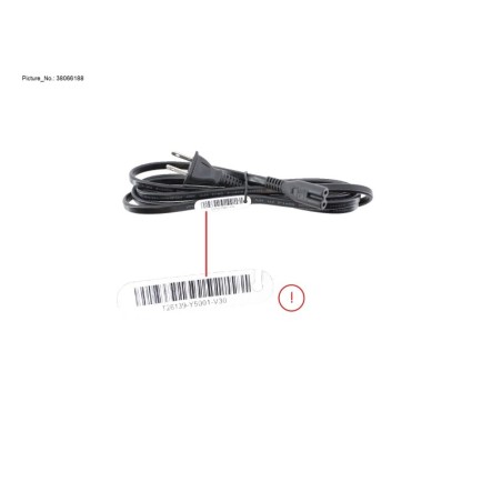 38066188 - CABLE POWER USA 2P 1.8M
