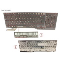 34062281 - KEYBOARD BLACK W. TS PORTUGAL