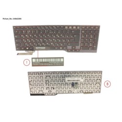 34062285 - KEYBOARD BLACK W. TS RUSSIA.US