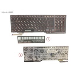 34062289 - KEYBOARD BLACK W. TS GREECE