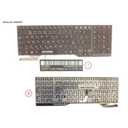34062293 - KEYBOARD BLACK W. TS CZECH.SLOVAKIA