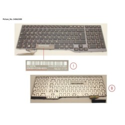 34062300 - KEYBOARD BLACK W.O TS ITALY