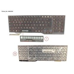 34062304 - KEYBOARD BLACK W.O TS DENMARK