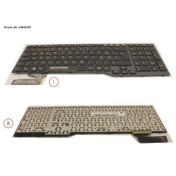 34062307 - KEYBOARD BLACK W.O TS SWISS