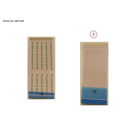 34071668 - FPC. SUB BOARD KEYBOARD MAIN