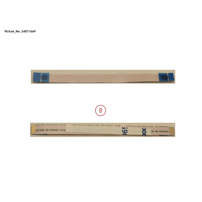 34071669 - FPC. SUB BOARD KEYBOARD BL.TS