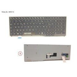 34072116 - KEYBOARD BLACK W.O TS FRANCE