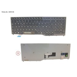 34072120 - KEYBOARD BLACK W.O TS NORWAY
