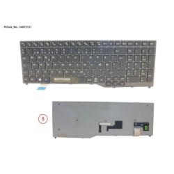 34072121 - KEYBOARD BLACK W.O TS DENMARK