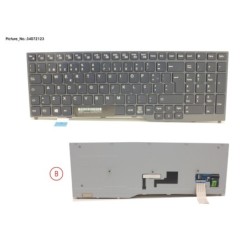 34072123 - KEYBOARD BLACK W.O TS PORTUGAL