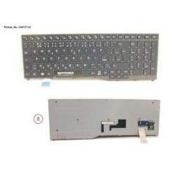 34072136 - KEYBOARD BLACK W.O TS CZECH.SLOVAKIA