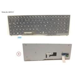 34072137 - KEYBOARD BLACK W.O TS ICELAND