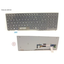 34072140 - KEYBOARD BLACK W. TS FRANCE