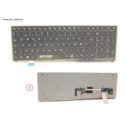 34072144 - KEYBOARD BLACK W. TS NORWAY