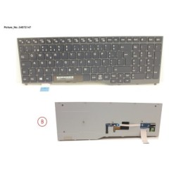 34072147 - KEYBOARD BLACK W. TS PORTUGAL