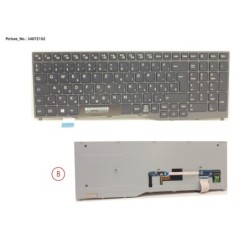 34072152 - KEYBOARD BLACK W. TS HUNGARY