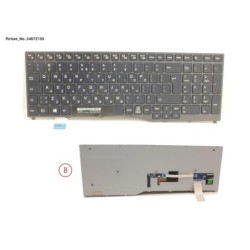 34072155 - KEYBOARD BLACK W. TS GREECE