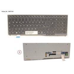 34072165 - KEYBOARD BLACK W. BL ITALY