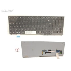 34072167 - KEYBOARD BLACK W. BL US