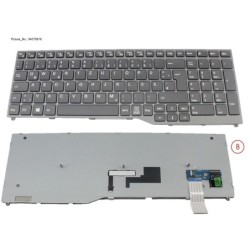 34075916 - KEYBOARD BLACK W.O TS GERMAN
