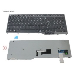 34075917 - KEYBOARD BLACK W.O TS FRANCE