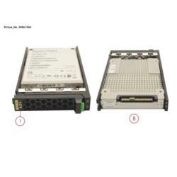 38061960 - SSD SAS 12G 1.6TB MIXED-USE 2.5  H-P EP