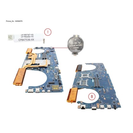 34084878 - MB ASSY E-2186M N18E-Q3 P4200 (PRVD)