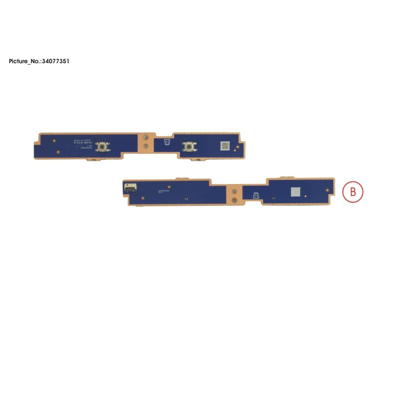 34077351 - SUB BOARD. TOUCH PAD BUTTONS
